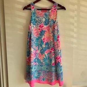 Lilly Pulitzer silk dress. Size small